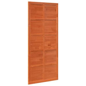 vidaXL Porta del fienile 90 x 2,5 x 208 cm Legno Massello di Pino