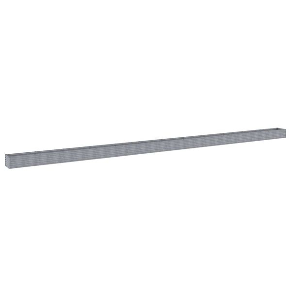 vidaXL Fioriera Rialzata da Giardino 1152x50x36 cm in Acciaio Corten