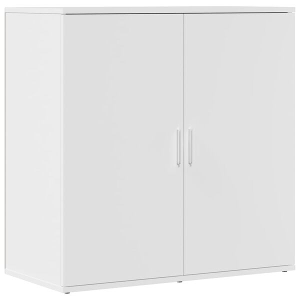 vidaXL Credenze 2 pz Bianche 79x38x80 cm in Legno Multistrato
