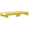 vidaXL Divano Letto con Letto Estraibile Giallo 80x200 cm in Velluto