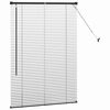 vidaXL Tendaggi a veneziana Nero 130 x 90 cm Alluminio