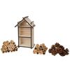 Scout Hotel per Insetti 9,5x16x28 cm in Legno