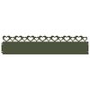 vidaXL Bordure per prato 20 pcs Verde oliva 103 x 0,05 x 22 cm Acciaio