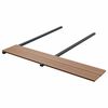 vidaXL Tavola da decking 16 pcs Teak riciclato WPC