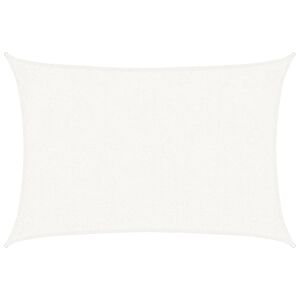 vidaXL Vela Parasole 160 g/m&sup2; Bianca 2x3 m in HDPE