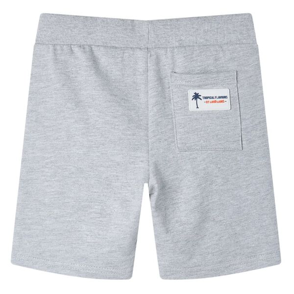 Pantaloncini per Bambini con Coulisse Grigio 104