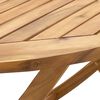 vidaXL Set da Pranzo per Giardino 7 pcs Marrone Legno di teak solido