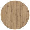 vidaXL Piano del tavolo &Oslash; 80 x 1,5 cm Rotondo Legno ingegnerizzato