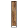 vidaXL Armadio per Libri 2 pcs Legno vecchio 80 x 30 x 155 cm