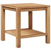 vidaXL Tavolino da salotto con archiviazione Marrone 45 x 45 x 45 cm