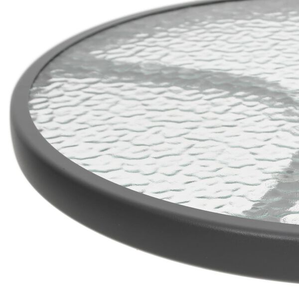 vidaXL Tavolino da Giardino Ø50x71 cm in Acciaio Antracite