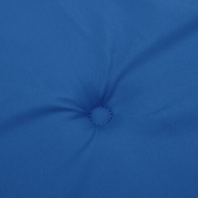 vidaXL Cuscini per Sedie 6 pz Blu Reale 120x50x3 cm in Tessuto