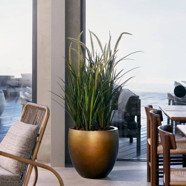 Emerald Erba Artificiale a Coda di Volpe 90 cm in Vaso