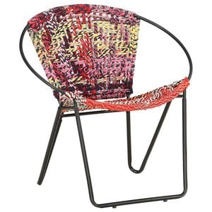 vidaXL Sedia Acapulco Multicolore in Tessuto Chindi