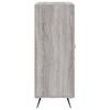 vidaXL Credenza Grigio Sonoma 69,5x34x90 cm in Legno Multistrato