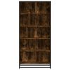 vidaXL Libreria Rovere Fumo 80,5x35x170,5 cm in Truciolato
