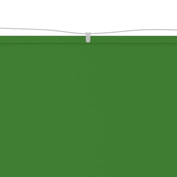 vidaXL Paravento Verticale Verde Chiaro 100x600 cm in Tessuto Oxford