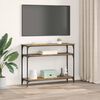 vidaXL Tavolo consolle con lo scaffale Legno vecchio 100 x 29 x 75 cm