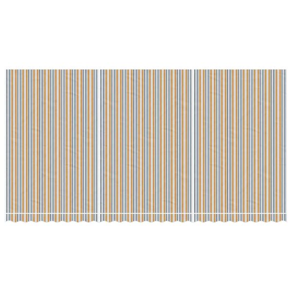 vidaXL Tessuto di Ricambio per Tenda Strisce Multicolore 6x3 m