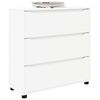 vidaXL Armadio Bianco 80 x 31 x 81 cm Legno multistrato