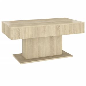 vidaXL Tavolino da Salotto Rovere Sonoma 96x50x45cm Legno Multistrato