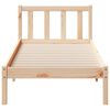 vidaXL Letto Extra Lungo senza Materasso 180x200 cm in Legno di Pino