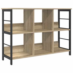 vidaXL Libreria 6 livelli 102 x 32 x 72,5 cm Legno ingegnerizzato