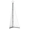 vidaXL Albero di Natale a LED 339 LED Bianco Freddo 182 cm
