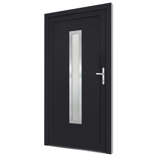 vidaXL Porta Ingresso Antracite 98x190 cm in PVC