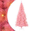 vidaXL Albero di Natale con 300 LED con supporto Rosa 180 cm PVC