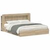 vidaXL Telaio del letto con storage Rovere Sonoma 180 x 200 cm