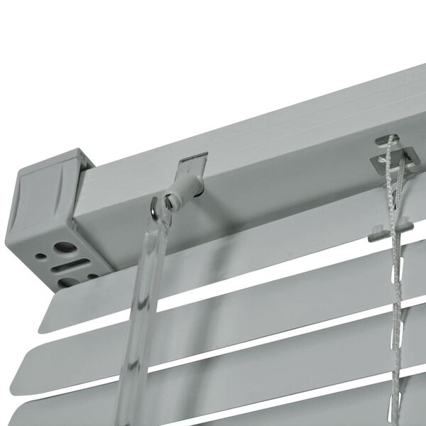 vidaXL Veneziane in PVC 80x220 cm Argentato