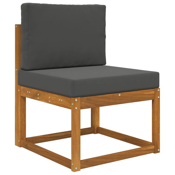 vidaXL Cuscino per divano da esterno 2 pcs Antracite Poliestere