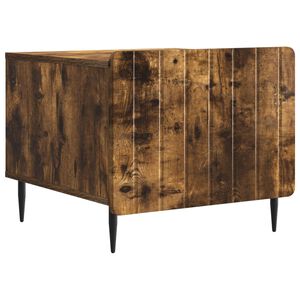 vidaXL Tavolino da salotto con cassetto Rovere Fumo 49 x 50 x 42 cm