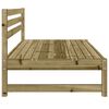 vidaXL Divano Centrale da Giardino 120x80 cm Legno Impregnato di Pino