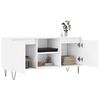 vidaXL Mobile Porta TV Bianco 104x35x50 cm in Legno Multistrato