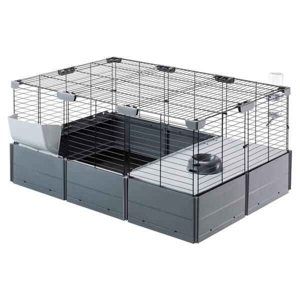 Ferplast Conigliera Multipla 107,5x72x50 cm Nera