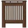 vidaXL Copertura per radiatori Rovere Marrone 78 x 19 x 81,5 cm
