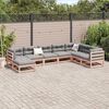 vidaXL Set Divani da Giardino 8 pz in Legno Massello Abete Douglas