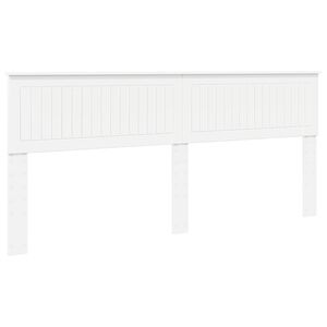vidaXL Testiera Bianco Legno ingegnerizzato