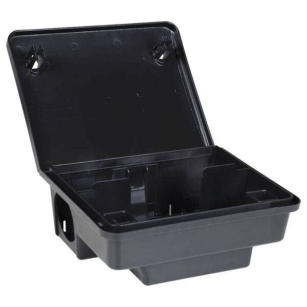 vidaXL Trappole per Topi 6 pz Nere 23x19x9,5 cm