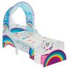 Worlds Apart Letto per Bambini con Cassetto Tema Unicorno 142x77x128cm