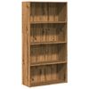 vidaXL Libreria Rovere Artigianale 80x30x152 cm in Legno Multistrato