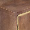 vidaXL Credenza 68x30x76 cm in Legno Massello di Mango