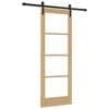 vidaXL Porta scorrevole ORKDAL Naturale 73,5 x 198,5 cm