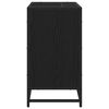 vidaXL Mobile da Bagno Rovere Nero 65 x 33 x 60 cm Legno multistrato