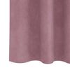 vidaXL Tende oscuranti 2 pcs Rosa scuro 140 x 140 cm Velluto
