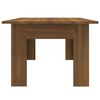 vidaXL Tavolino Salotto Rovere Marrone 100x60x42 cm Legno Multistrato