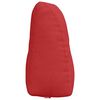 vidaXL Cuscino per Schiena Rosso 80 x 24 x 50 cm Tessuto