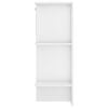 vidaXL Scaffale da Corridoio Bianco 97,5x37x99 cm in Legno Multistrato